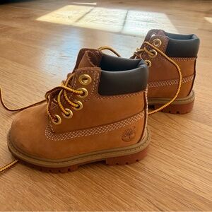 Timberland Baby Boots Size 4 | Classic Wheat